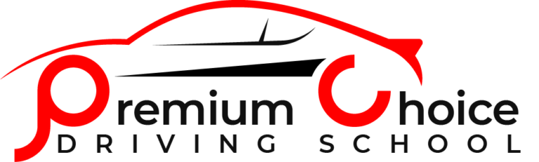 premium choice driving school logo