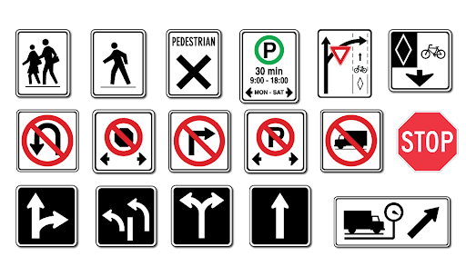 Different Categories of Road Signs in Scarborough